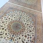 Handmade Esfahan Wool & Silk Carpet – Luxury Persian Rug