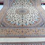 Handmade Esfahan Wool & Silk Carpet – Luxury Persian Rug