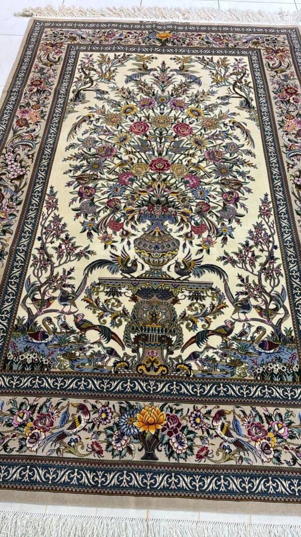 Esfahan Emadi Handmade Wool & Silk Persian Carpet Sharjah Dubai UAE