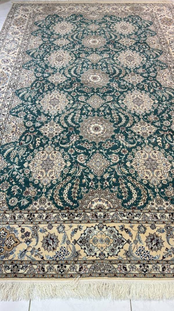 Persian Nain Shishla Habibian Carpet (Ref. 5742) – 2m x 3m, Handmade Luxury in Sharjah