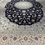 Handmade Wool & Silk Naeen Carpet From Iran. Available in Our Sharjah Showroom