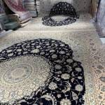 Handmade Wool & Silk Naeen Carpet From Iran. Available in Our Sharjah Showroom