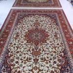 High-Quality Esfahan Sharafian Carpet – 2.0m x 3.0m, Handmade Persian Elegance