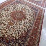 High-Quality Esfahan Sharafian Carpet – 2.0m x 3.0m, Handmade Persian Elegance