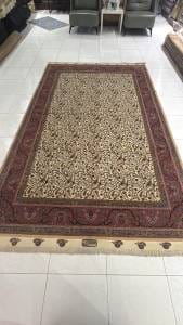 Handmade Iranian Tabriz Wool & Silk Carpet – 2.00m x 3.00m | Premium Persian Craftsmanship in UAE